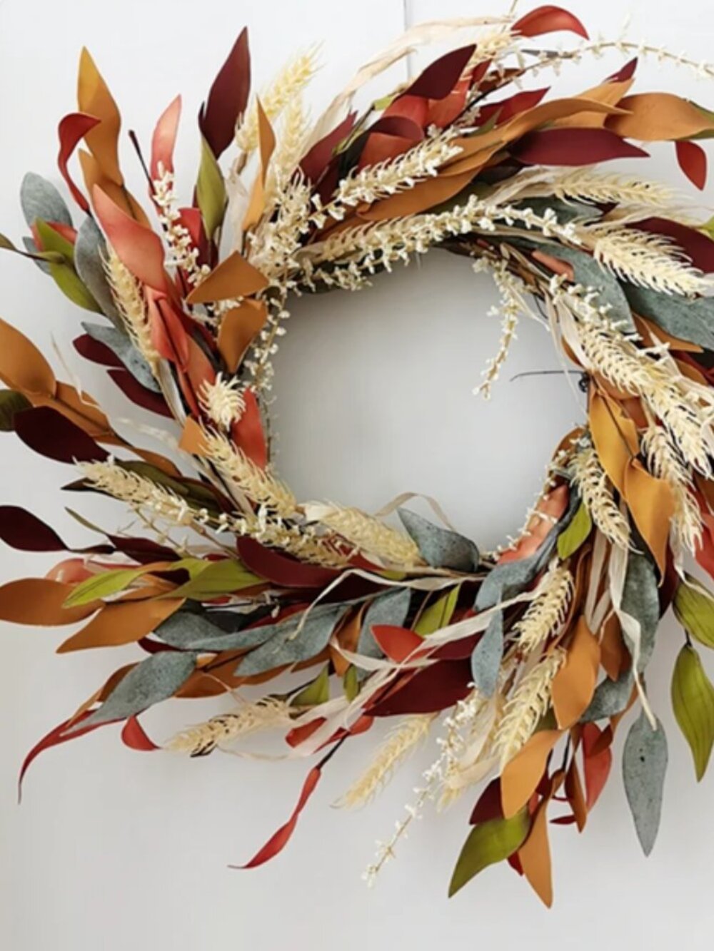 NWT Multi Color Fall Wreath - Picture 8 of 8